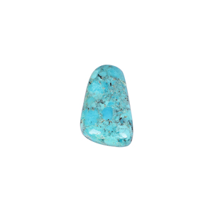 Pierre précieuse cabochon en turquoise naturelle d'Arizona, 54,0 carats, 37x24 mm, pour la création de bijoux - Product Image 1