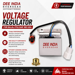 Regulador de Voltaje para Motocicleta Bajaj Pulsar 180 UG4 |   Unidad de Control de Carga - Product Image 2