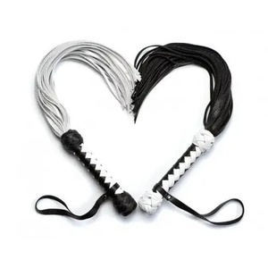 แส้หนังทำมือแบบกำหนดเอง รุ่นใหม่ล่าสุด อุปกรณ์บอนด์เดจสำหรับผู้ใหญ่ มาตรฐานสากล พร้อมกระเป๋า - Product Image 3