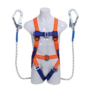 Sabuk Pengaman Kerja Penyelamatan Ketinggian Tinggi yang Dapat Ditarik untuk Industri, <span class=keywords><strong>Harness</strong></span> Tubuh Penuh untuk Perlindungan Jatuh pada Pekerjaan Listrik, Harga - Product Image 1