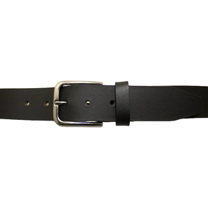 Cinturón con hebilla de aleación de zinc de 35 mm con acabado electrochapado pulido para cinturones de cuero casuales y de vestir para hombre - Product Image 3