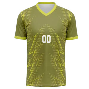 Jersey de Fútbol Sublimado de Alta Calidad con el Mejor Diseño, Personalización con Estampado Tackle Twill, Venta al Por Mayor, Tallas Grandes - Product Image 2