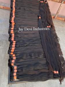 Cabello humano recto y virgen, cabello humano real de precio de fábrica al por mayor, cabello crudo - Product Image 2