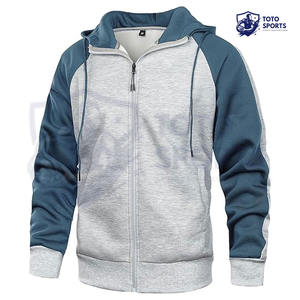 Comfortable Slim Fit Lightweight Fabric Breathable High Quality With Reasonable Price New Arrival Casual Wear <b>Men</b> Zipper <b>Hoodies</b> - Product Image 4