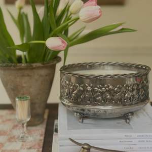 Bougie décorative en cire de soja parfumée, pot en verre avec support en laiton et aluminium vintage, pour hôtel, service, parfum, décoration de table à la maison - Product Image 2