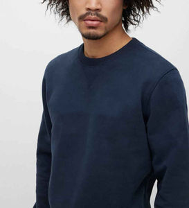 Sudadera Clásica de Cuello Redondo para Hombre, Informal, de Invierno, de Forro Polar, con Logotipo Personalizado, de Alta Calidad, Transpirable, de Poliéster/Algodón - Product Image 6