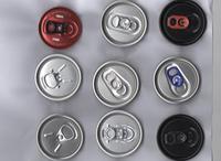 Couvercles de canettes de boisson en aluminium et plastique à ouverture facile 200 202 206 avec anneau code QR, qualité alimentaire, logo personnalisé, ronds pour sodas