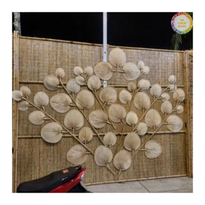 Éventail en feuille de palmier, décoration du Nouvel An du Chat, tissé à la main, suspension murale vietnamienne pour restaurant, maison, fête, vente en gros 99GD - Product Image 5