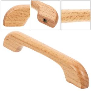 Round Wooden Cabinet <strong>Knobs</strong> Drawer Pull Handles for Kitchen Furniture - Product Image 4