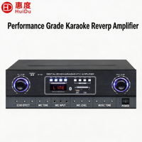 Amplificateur Home Cinéma Professionnel GF-402 2x80W 8Ω Bluetooth USB SD Mixeur PA Musique d'Ambiance KTV Amplificador De Sonido