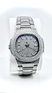 Best Selling Japanese Style Moissanite Diamond <b>Watch</b> <b>Mechanical</b> Movement <b>Watch</b> <b>For</b> Luxury Collectors At Discounted Price - Product Image 5