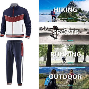 Ropa deportiva para correr, conjunto deportivo con cremallera, chándales a precio económico en venta para hombre, subido por Dress Sports - Product Image 6