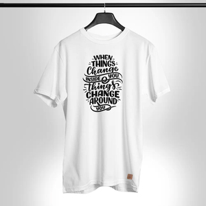 T-shirts graphiques personnalisés pour hommes en coton doux imprimé, décontractés, mode streetwear 2026 - Product Image 1
