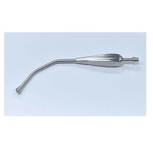 เครื่องมือผ่าตัดแบบแมนนวล Metal Med Yankauer คุณภาพพรีเมียม ได้รับการรับรองมาตรฐาน CE ท่อดูดสแตนเลสโค้ง 11.75 นิ้ว ขนาด 10 มม. - Product Image 2