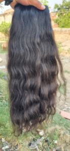 Extensions de cheveux humains vierges Remy, ondulés, ondulés, haute qualité, texture douce, tissage naturel, poids 100g - Product Image 4