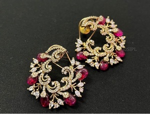 <b>Beautiful</b> Premium Quality Designer Stone Look Stud <b>Earring</b> for Women Girls for Evening Looks for Party Wear Collection - Product Image 2