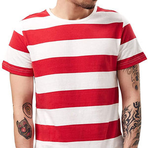 Camiseta casual para hombre con cuello redondo, costuras de calidad de exportación, precio competitivo y envío a todo el mundo, servicio OEM disponible. - Product Image 2