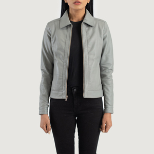<b>Men's</b> Stylish Long Sleeve Women Leather <b>Jacket</b> High-Quality Design Latest Trendy Women's <b>Jackets</b> - Product Image 1