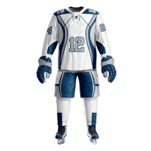 Uniforme de Hockey sobre Hielo de Primera Calidad, Marca Privada de Alta Gama, Material Premium, Jersey de Hockey Personalizado para Equipos Profesionales, OEM - Product Image 1