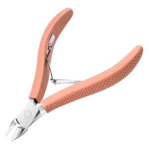 Coupe-cuticules professionnel noir mat en acier inoxydable avec poignée antidérapante, outil de manucure pour couper les cuticules - Product Image 4