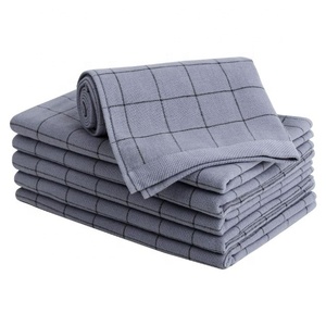 Exclusive Selling Eco-Friendly Reusable Cotton Grey Animal Print <b>Kitchen</b> Towel for Tea Absorbent Multi-Purpose Use - Product Image 3