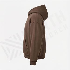 Sudadera con Capucha Premium Térmica de Felpa Francesa 100% Algodón, Sudadera con Capucha Extra Grande de Lujo Personalizada, Ropa Urbana al por Mayor - Product Image 3