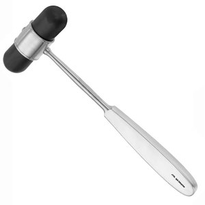 Marteau de réflexe neurologique en acier inoxydable, instrument médical d'examen, marteau de percussion Dejerine, instrument chirurgical de diagnostic - Product Image 1