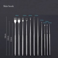 Equipo de Oftalmología Shi Qiang, Retractor de Párpados Dobles, Retractor de Bolsas de Párpados, Retractor de Piel, Herramienta de Cirugía Plástica Ocular