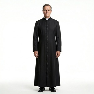 Robe de Prêtre Haut de Gamme pour Église, Vêtement Liturgique Personnalisé Brodé en Gros, Fournisseur de Tenues Religieuses, Robe de Clergé - Product Image 5