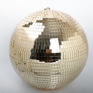 Esferas de Cristal Plateadas de 30CM para Decoración Navideña, Bolas de Espejo Transparentes para Discoteca - Product Image 3
