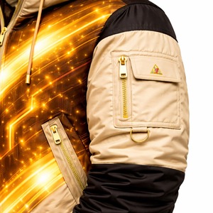 Blouson Bomber Personnalisé Unisexe Coupe-Vent Streetwear Techwear Meilleures Ventes Vente en Gros Fabricant Direct Usine Fournisseur en Gros OEM - Product Image 6