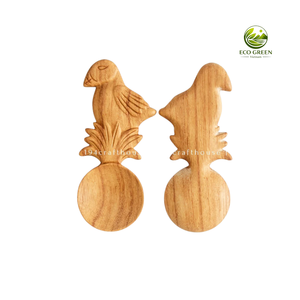 Wooden Mushroom <b>Measuring</b> <b>Spoon</b>-Eco-Friendly & Durable with Long Handle and 15ml Capacity - Product Image 2