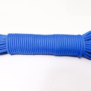 Cuerda de Paracord Azul de 4 mm, Tipo 550, Cordón de Nailon Utilitario para Camping, Supervivencia, Manualidades y Bricolaje - Product Image 2