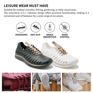 Zapatillas de Malla Transpirables Ecológicas y Ligeras para Primavera, Verano y Otoño, Zuecos Clásicos de Eva con Perforaciones para Jardín, Sandalias Unisex - Product Image 2