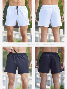<b>Men's</b> Green Geometric <b>Pattern</b> Drawstring <b>Shorts</b> Quick Dry Casual Mid Waist Woven Polyester Sport <b>Shorts</b> <b>men</b> summer <b>shorts</b> - Product Image 3