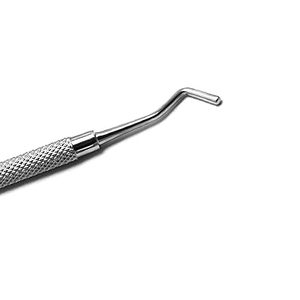 Cureta Ósea Quirúrgica Dental Lucas, Cureta Ósea Dentada de Doble Punta, Cucharas de Precisión para Cirugía Oral, Acero Inoxidable, Aprobado por ISO - Product Image 5