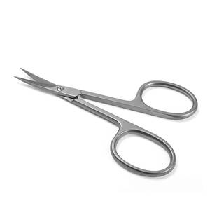 Ciseaux à ongles en acier inoxydable, lame droite, pointe acérée, poignée ronde, outil de manucure durable pour adultes - Product Image 4