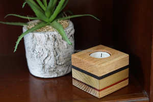 Soporte de luz en T de cerámica artística, diseño único hecho a mano, perfecto para regalos de boda, cumpleaños, festivales y aniversarios - Product Image 3