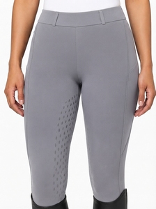 Leggings d'entraînement équestre pour femmes, avec grip en silicone aux genoux, haute élasticité, respirants, pour l'équitation - Product Image 6