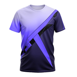 Maillot de football sublimé pour homme, manches courtes, col en V, couleur unie, anti-humidité, 100 % polyester, coupe classique, fermeture à boucle en T - Product Image 2