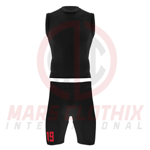 Uniformes de fútbol americano 7 contra 7 personalizados de alta calidad al por mayor, ropa deportiva con logo impreso personalizado, uniformes 7 contra 7 en color sólido - Product Image 3
