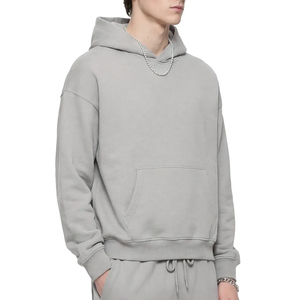 Customized <b>Hoodie</b> Cotton Fleece Streetwear Casual Pullover Hooded Sweatshirt Men Women Unisex DTG Printing DTF Printing Logo - Product Image 2