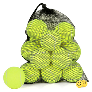 Premium Quality High <b>Bounce</b> Durable Long-Lasting Use Yellow Color Practice Standard Size Tennis <b>Balls</b> For Sports & Training - Product Image 1