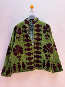 Chaqueta con Bordado Floral Estilo Chino, Corte Holgado, Manga Larga, Verano, Vintage, Lavable, Transpirable, Vestidos Casuales Vintage - Product Image 3