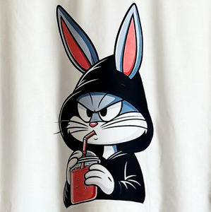 Custom Graphic <b>Vintage</b> <b>Tee</b> High Street Knitted 360gsm Solid Loose Fit Men's Short Sleeve Eco-Friendly Oversized Drop Shoulder - Product Image 2