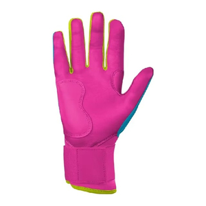 Baseball Batting Gloves Custom Logo Factory with Reinforced Palm Panels Breathable Finger Sections Secure Fit and Bulk Supply - Product Image 3