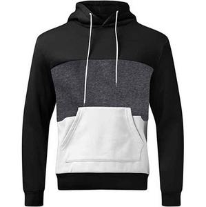 Nouveaux arrivages pour hommes : sweats à capuche décontractés légers en coton mélangé, basiques, pull-overs, couleur personnalisée, nouvelle mode, sweat à capuche d'hiver pour hommes - Product Image 1