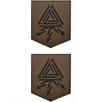 Parches Triangulares de Tela No Tejida con Corte Láser, Personalizados al por Mayor, para Ropa, con Letras Coloridas - Product Image 3