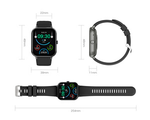 Reloj Inteligente con Logotipo ODM/OEM, Correa de Silicona Verde, Pantalla Táctil de 41 mm, Resistente al Agua IP67, Monitor de Actividad Física Unisex + WhatsApp - Product Image 2