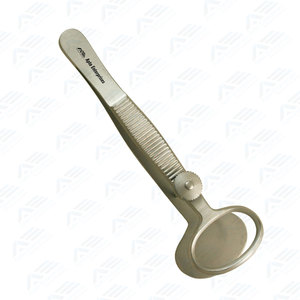 Pince à paupière ophtalmique à plaque supérieure ouverte Grand instrument médical manuel ovale et équipement Pince à tourner les paupières - Product Image 2